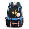 Sailor Moon Cute Anime Printed Student School Bag USB Interface Large Capacity Canvas Bag Computer Bag