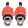 2 PCS Air Pump Inflation Adapter Paddle Board Nozzle Adapter Air Valve Connector for Kayak Assault