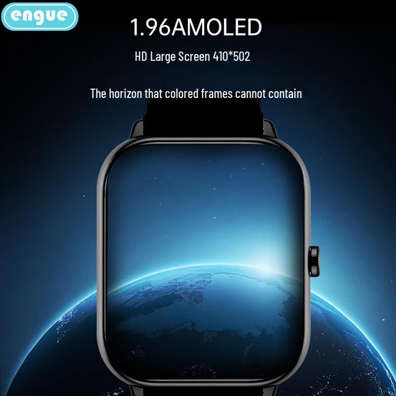 EnGu EG-TL03S HD Smart Watch with Heart Rate & Blood Pressure Monitor (CN version)