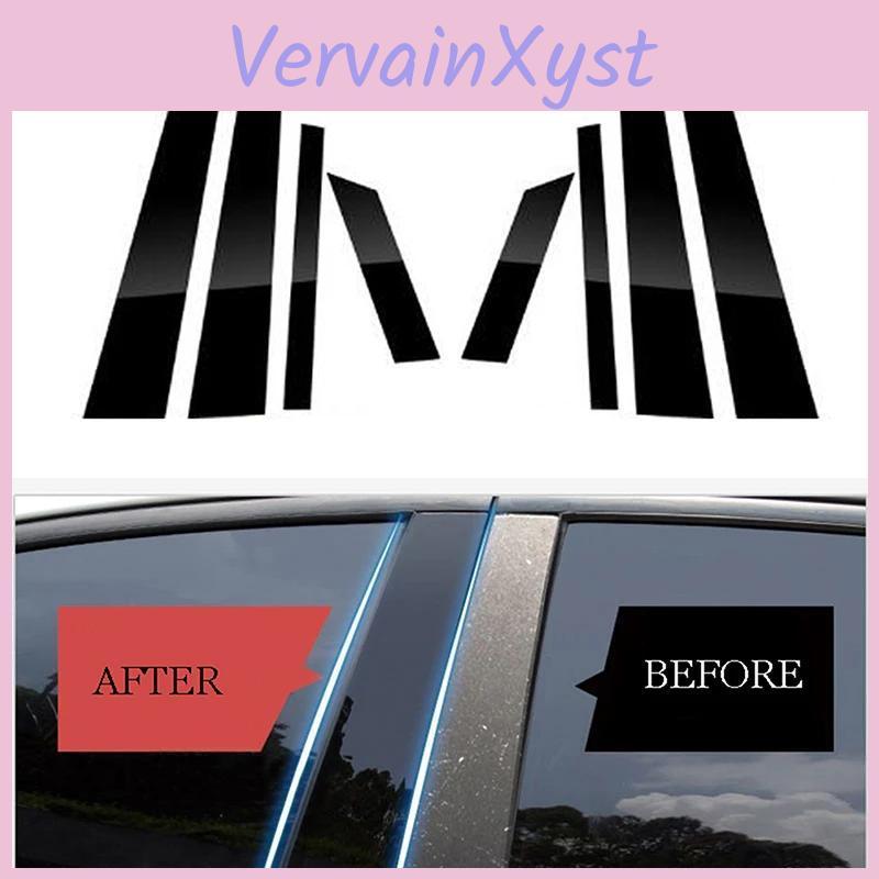 Pillar Car 8pcsset Window Door Posts Trim Stickers Exterior Column Decoration For Hyundai Creta Ix25 20142019