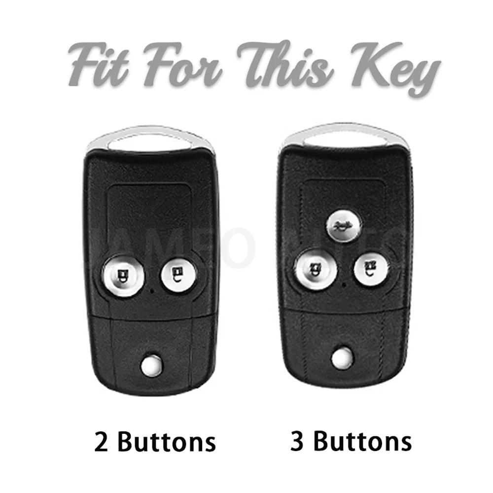 2 3 Buttons Car Key Case Flip Remote Control Fobs Protector Cover Skin For Honda Acura Accord Cr-V Civic Jazz Cr-Z 2011 2012