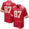 Kansas City Chiefs Patrick Mahomes 15 Haftowany Koszulka Piłkarska NFL Męska Ubranie Kibica