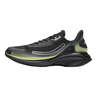 Stadt Bequem Vielseitig Stoßdämpfend Leicht Low Top Lässige Laufschuhe Herren Sneaker Schwarz Grün Silber 112515566R-2