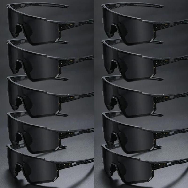 10PCS New Cycling Sports Sunglasses Mountain Riding Sunglasses Dazzling Glasses