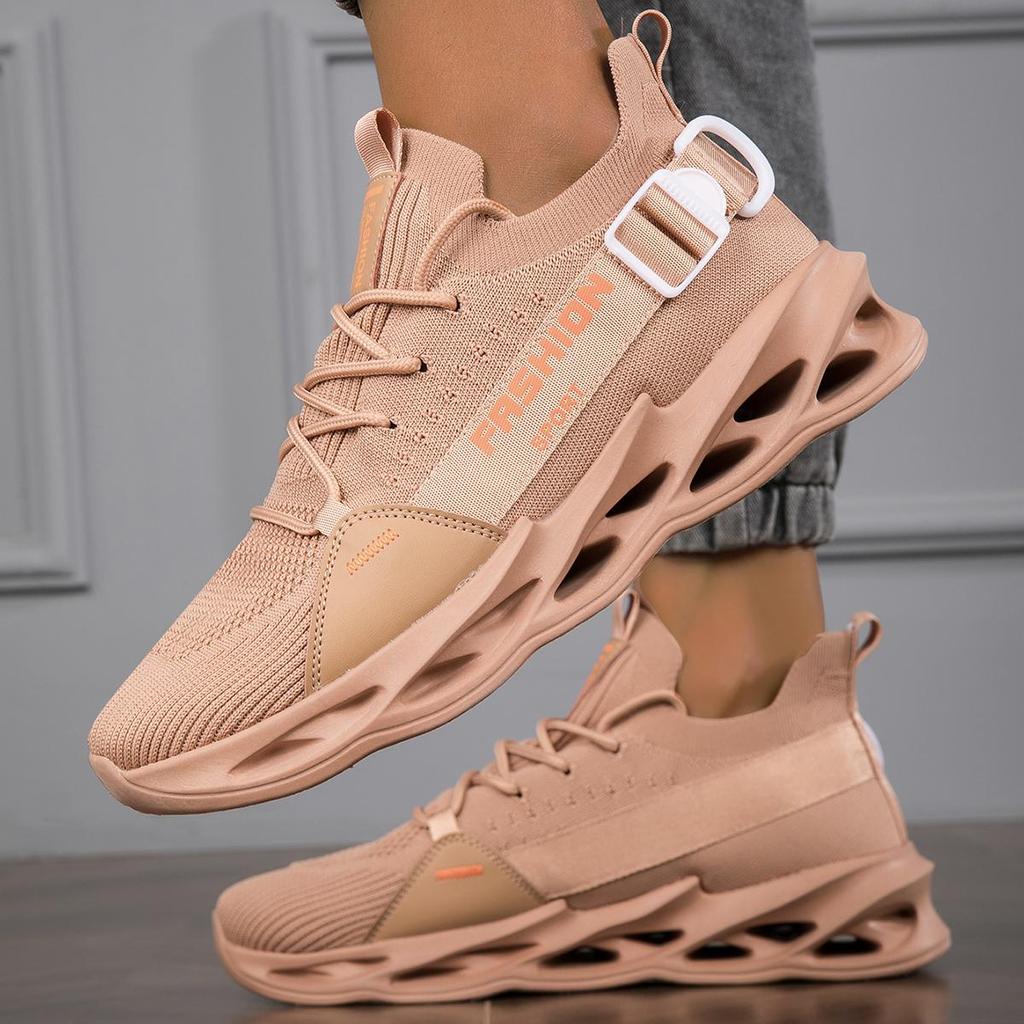 Unisex Sneakers, Blade, Blade Tjock Bottom Mesh, Fashionable Light, Stora sportskor Damsportskor