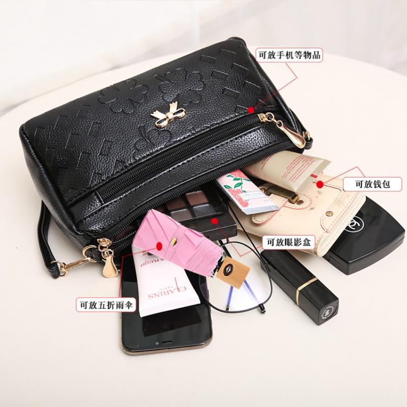 Guangzhou Women's Bags, New Fashion Messenger Bags, Versatile Large-capacity Medium Mother Shoulder Bags