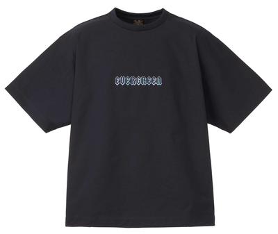Evergreen Micro Ripstop Dark Navy E.G. Loose-Fit T-Shirt, Medium,