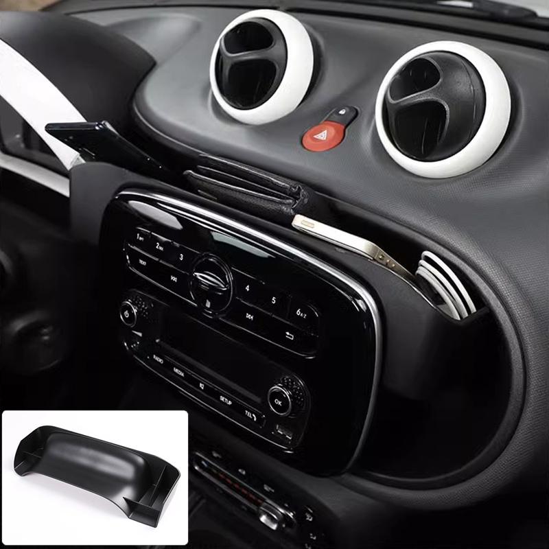 Car Central Console Organizer Box for Mercedes Smart 453 Fortwo Forfour 2015-2019 Storage Box Container Case Accessories
