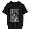 Dj Samurai Funny Black T-shirt Men T Shirt Fashion Cotton Shirts Summer O-neck Tshirt Cool Tees Tops Harajuku Fashion Streetwear