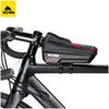 WILDMAN ES12X Waterproof Top Tube Bicycle Phone Front Frame Bag Sensitive Touchscreen Cycling Holder Bag for Bike Accessories