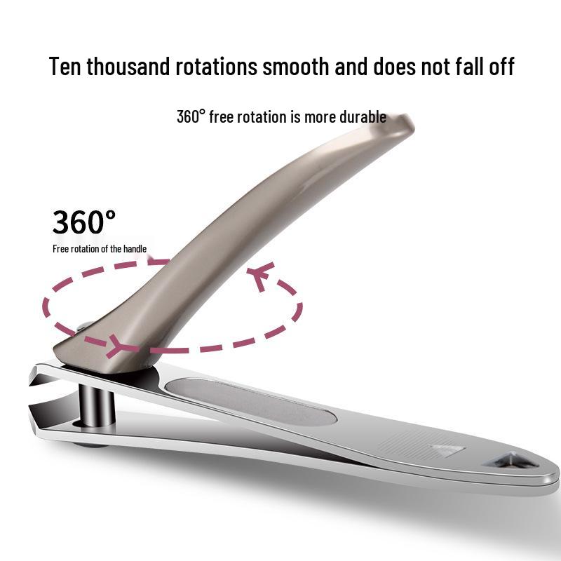 

Meidao Zinc Alloy Anti-Splash Nail Clippers Mantis-like Medium Bevel 7CM Pearl Bag