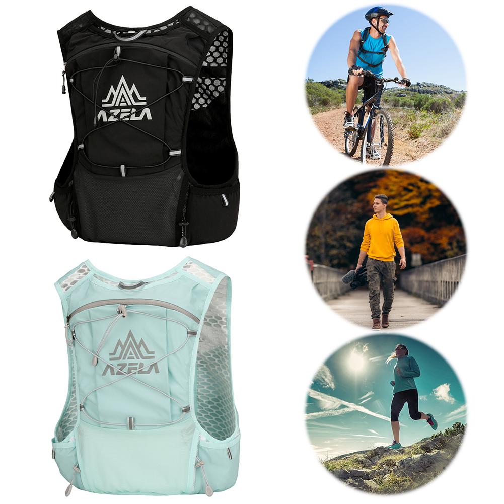Outdoor Running Hydration Vest Backpack Lightweight Water Backpack Running Hydration Pack for Trail Running Marathon Race Hiking