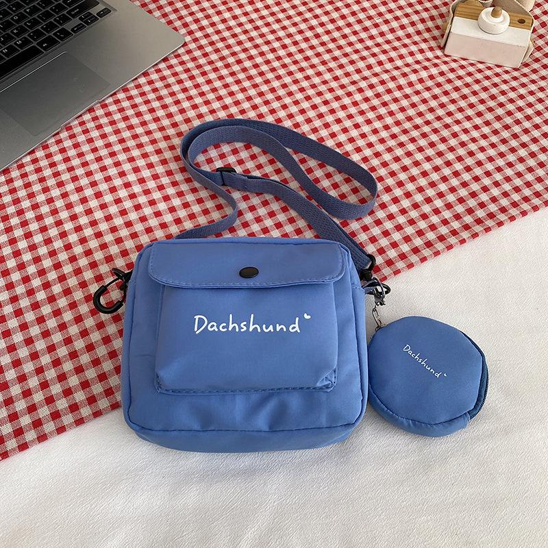 Bags Women's Messenger Bags Student Fresh and Sweet Small Square Bags Versatile Shoulder Bags Mother and Child Bags