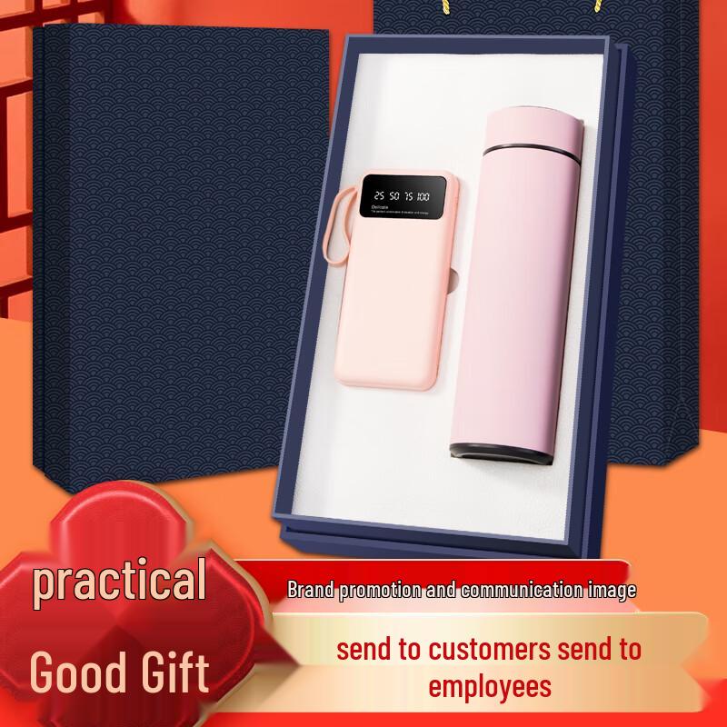 Insulated Stainless Steel Water Bottle Gift Set