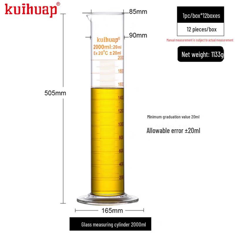 Glass and Plastic Graduated Cylinders (10ml-1000ml)