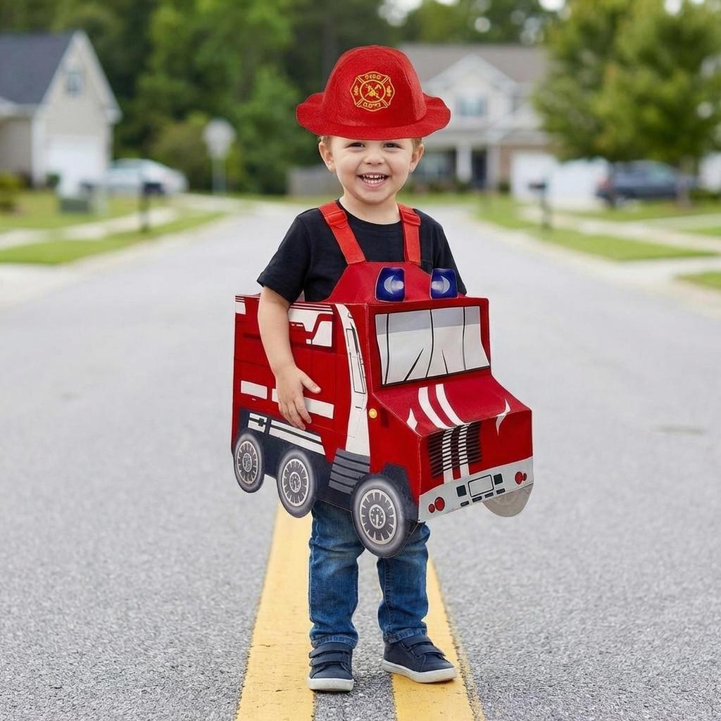 Play Halloween Costume, Carnival Car Costume with Hat