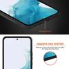 For Samsung Galaxy A54 5G Carbon Fiber Texture PU Leather Coated TPU Protective Case Anti-scratch Cell Phone Cover