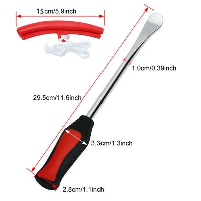 Outil de réparation de pneus de moto, leviers de changement de pneus, kit de cuillère pour pneus de voiture, leviers de pneus de vélo, cuillère de protection de jante, outil de réparation de pneus