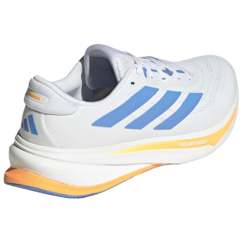 Adidas Supernova Rise 2 Comfortable Versatile Durable Low-Top Casual Running Shoes Men Sneaker White Blue JQ7709