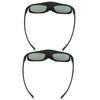 2Pcs 144Hz 3D Active Shutter Glasses DLP LinK LCD Lens 3D Glasses for 3D DLP Orojectors
