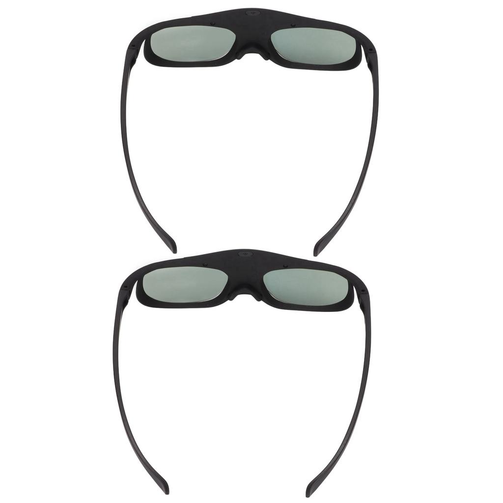 2Pcs 144Hz 3D Active Shutter Glasses DLP LinK LCD Lens 3D Glasses for 3D DLP Orojectors