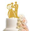 Valentinstag Backen Kuchen Dekoration Zubehör Papier Kuchen Topper Hochzeitstorte Topper