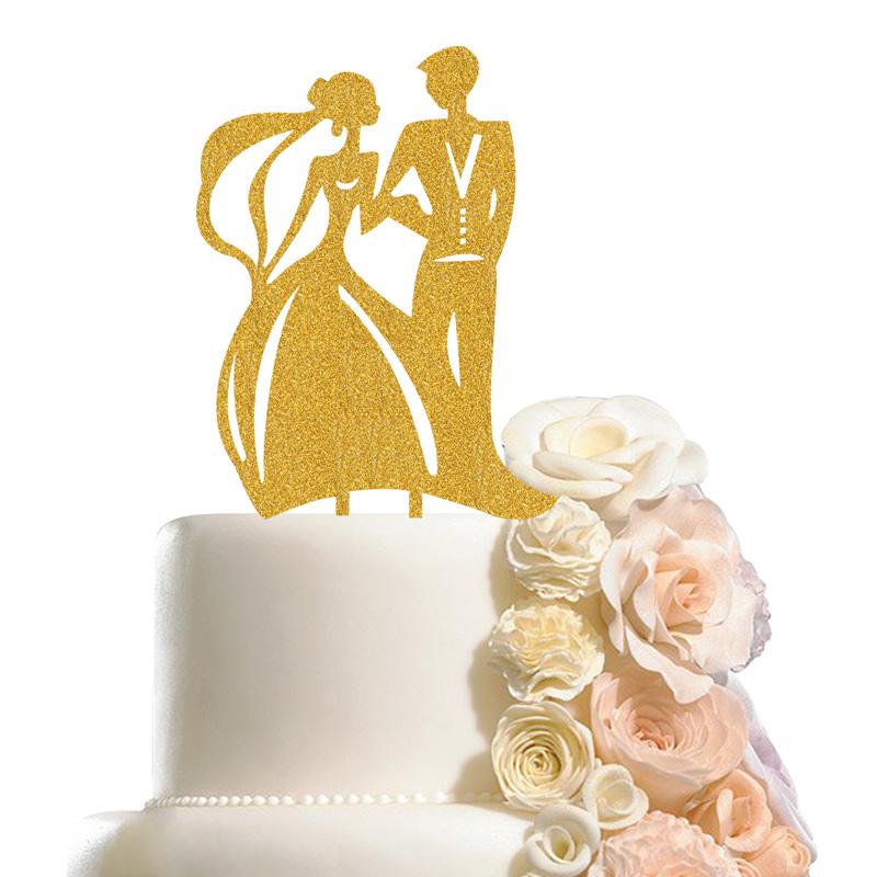 Valentinstag Backen Kuchen Dekoration Zubehör Papier Kuchen Topper Hochzeitstorte Topper
