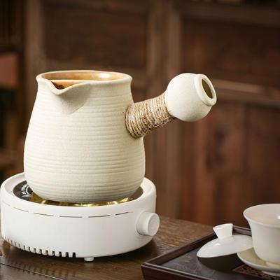 Ceramic Kettle for Water with Infuser And Side Handle Loose Tea