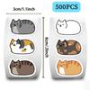 Pvc Decorative Stickers Cartoon Stationery Sticker Cute Phone Shell Sticker  Stationery Decor