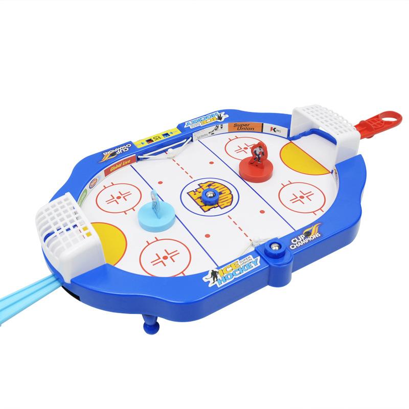 Parent-Child Interactive Ice Hockey Game Table, Puzzle Mini Ice Hockey Children'S Battle, Competitive Game Toy Set