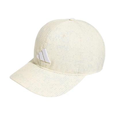 Adidas Golf Women's Performance Print Golf Cap, Warm Vanilla