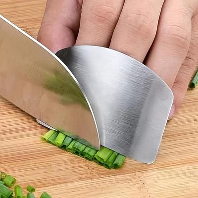Roestvrijstalen Vingerbeschermer Groentesnijden Handbeschermer, Beschermende Vingerhoes, Beschermer Keuken Vlees Snijden Vingerbeschermer
