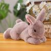Simulation Animal Rabbit Doll Plush Toy Bunny Rabbit Doll Children Sleep Soothing Rag Doll Birthday Gift