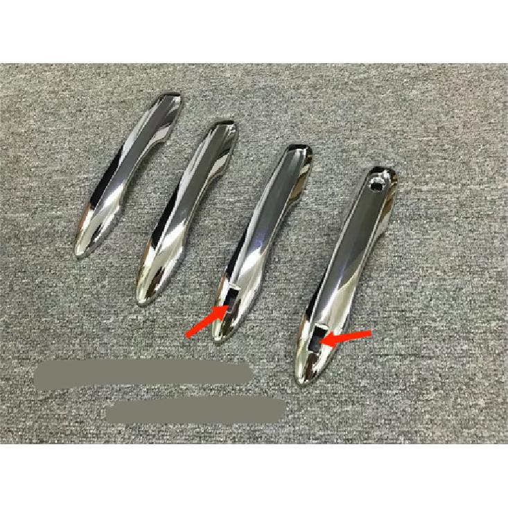 Chrome Smartkey Door Handle Lid Cover Trim For 2018- Toyota Camry LE/XLE