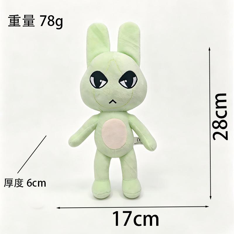 Nuovo Gioco Horror Ospedale per Animali Peluche Cane Blu Morbido Ripieno Cartone Animato Bambola da Collezione Per Fan Decorazione Regalo Coccoloso