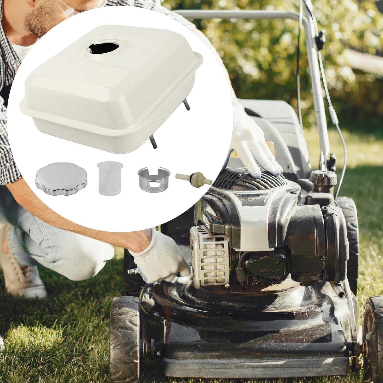 

Fuel Tank Gas Replacement Container for Gx390 Water Pump Mini Tiller белый