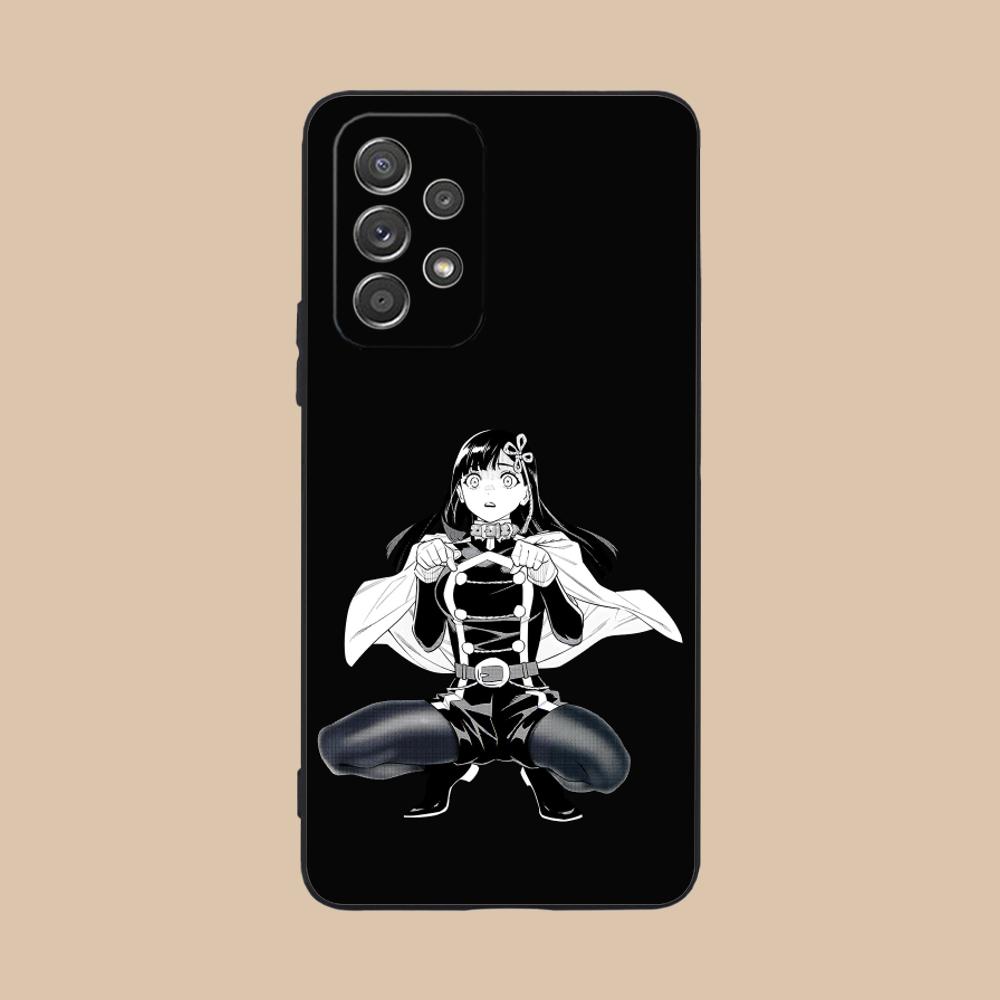

Mato seihei Ren Yamashiro Matte Mobile Phone Case for Samsung Galaxy M55 54 42 35 34 33 32 23 22 15 14 13 12 F55 5G Colorful Galaxy F04