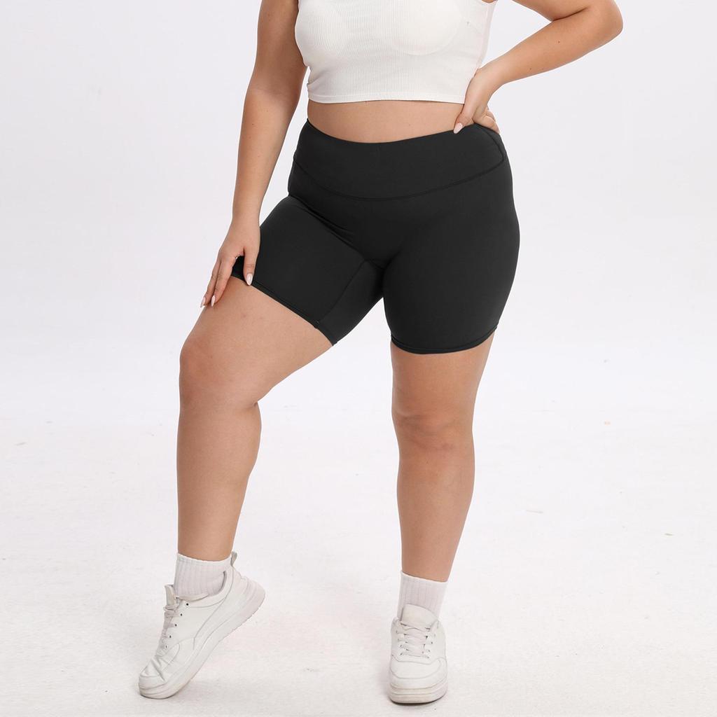 Letnie legginsy z wysokim stanem dla kobiet w dużych rozmiarach - Elastyczne spodnie do jogi i sportu