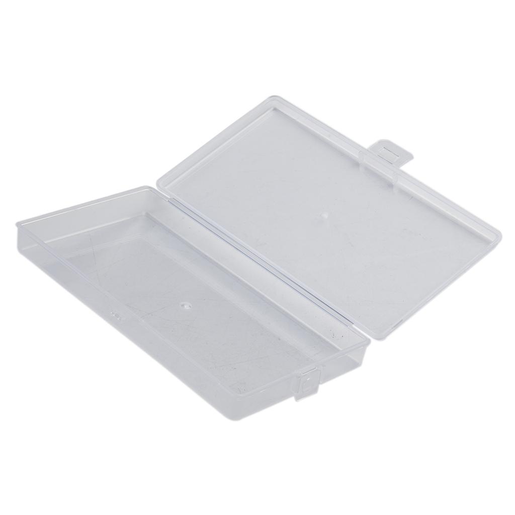 Boxes Storage Box Dustproof 14.8*7.8*1.8cm 3PCS DIY Earrings Holder Jewelry Necklaces Organizer PP Transparent