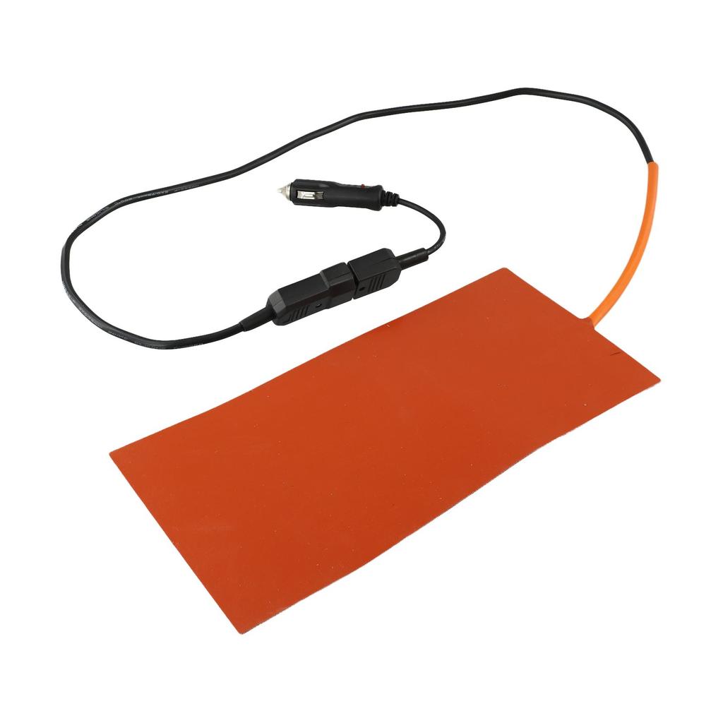 Multi Functional 12V Silicone Heating Pad Mat for Safe Heating of Pizza Pads and Hot For Foods During Transport