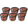 Samyang Buldak Hot Chicken Flavor Ramen Big Bowl Instant Spicy Noodle 105g X 6 Pack