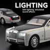 1:32 Rolls Phantom Luxury Sedan Exquisite Simulation Alloy Diecast Model Pull Back Toys Car Collectible Decoration Boys Gift