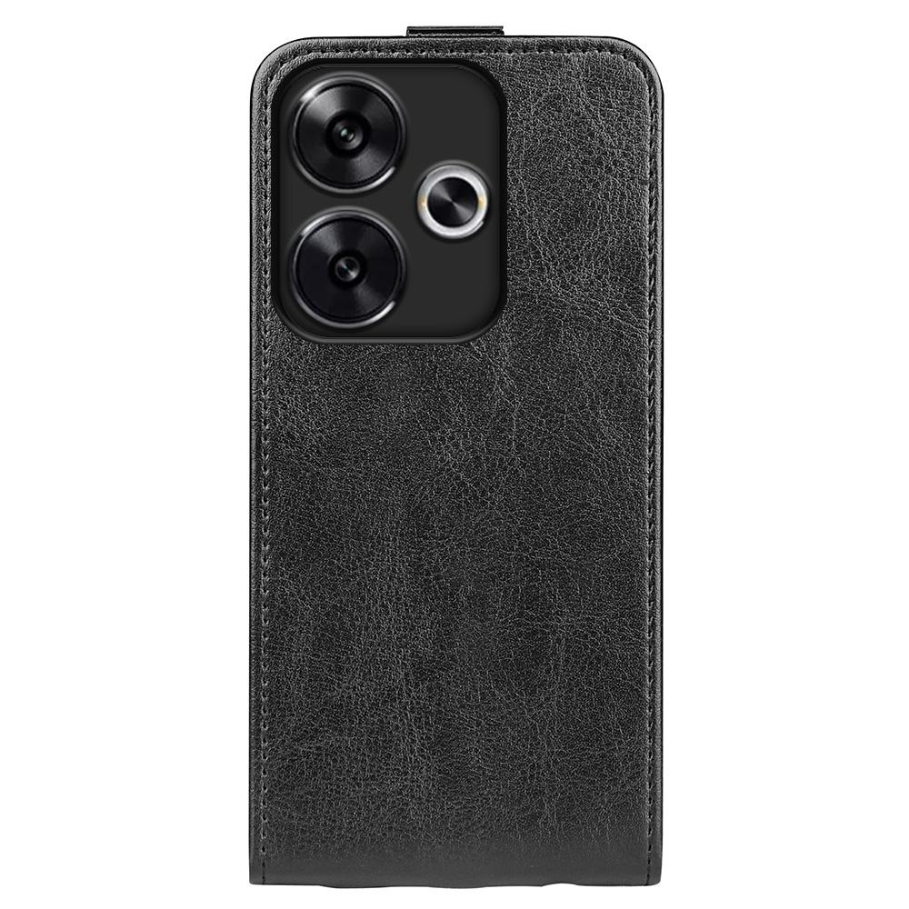 For Xiaomi Redmi Turbo 3 5G/Poco F6 5G Case Vertical Flip Leather Phone Cover with Card Slots