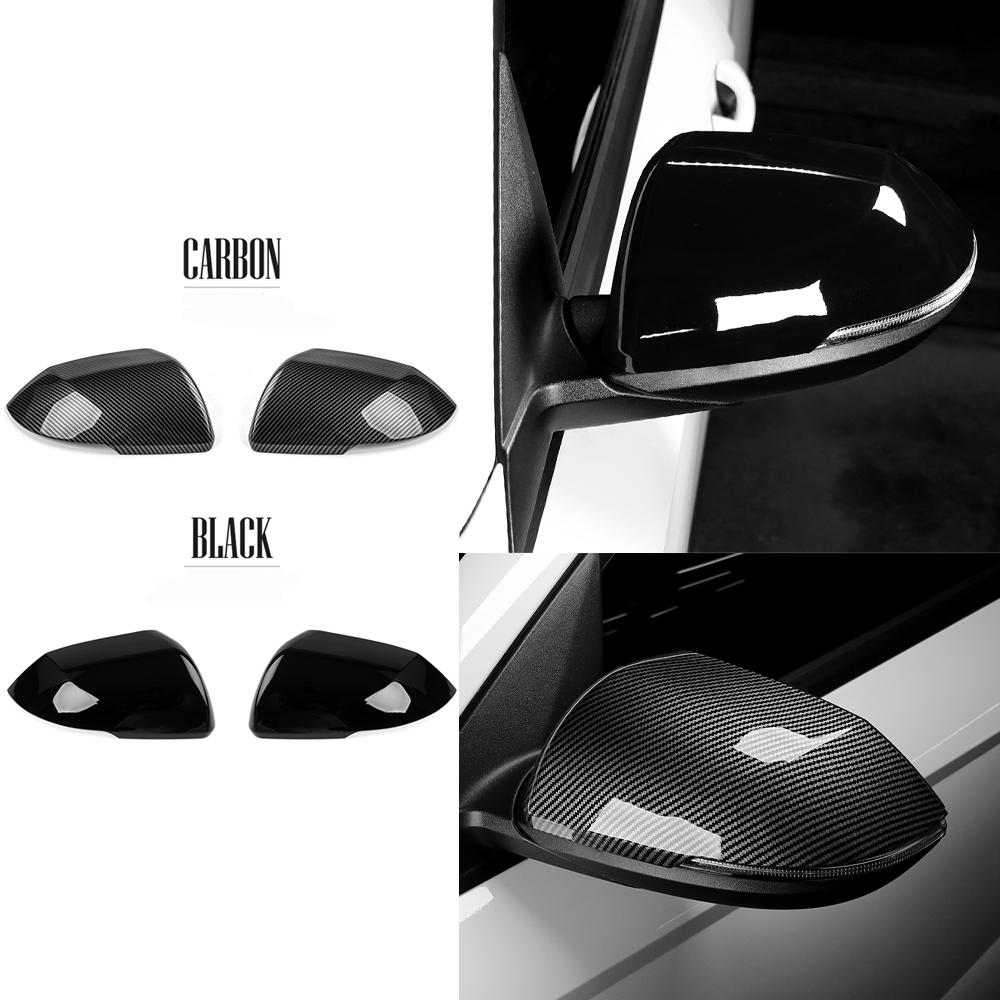 Car Exterior Accessories Rear View Mirror Cover Side Mirror Trim Frame ABS Material LHD RHD For Hyundai KONA SX2 2024 2025 2026