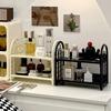 1pcs High aesthetic desktop storage rack with ins style, multi-layer dormitory storage, book rack, computer office storage rack
