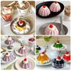 6-Cavity Cake Mold Creative DIY French Pastry Baking Mold New Chocolate Dessert Mold  Pastry Making