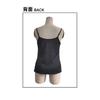 Black Lace V-Neck Sleeveless Satin Camisole Top Women Short Crop Sexy Chic Streetwear