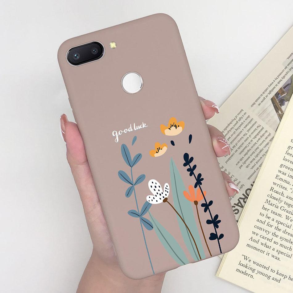 Hülle Für Xiaomi Redmi 6 Pro 6A Silikon Weiches TPU Rückabdeckung Handyhülle Für Funda Xiaomi redmi 6 A Pro Redmi6 Stoßstange Hülle Schale