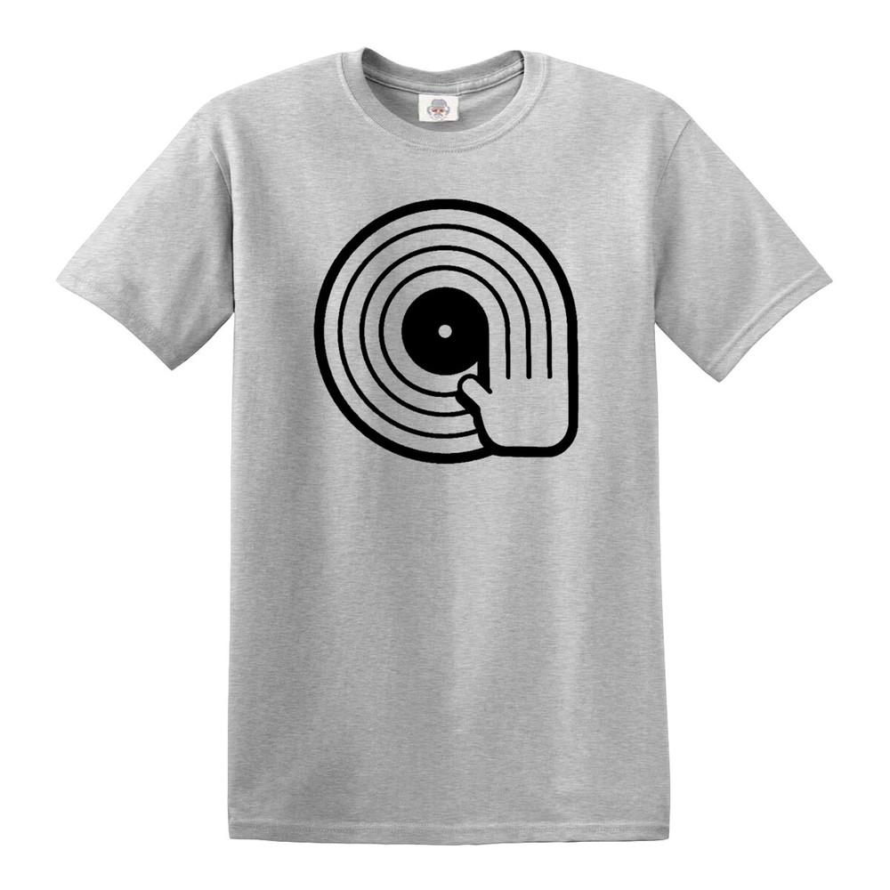 Dj mixing tshirt music rave dance 80s acid house music record mens ladies top 2XL