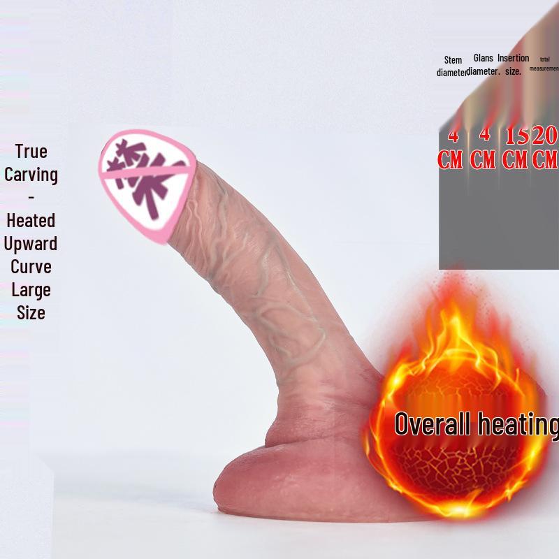 Dildo Realistico in Silicone Extra Large - Giocattolo per Adulti Morbido e Spesso